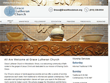 Tablet Screenshot of gracewoodstock.org